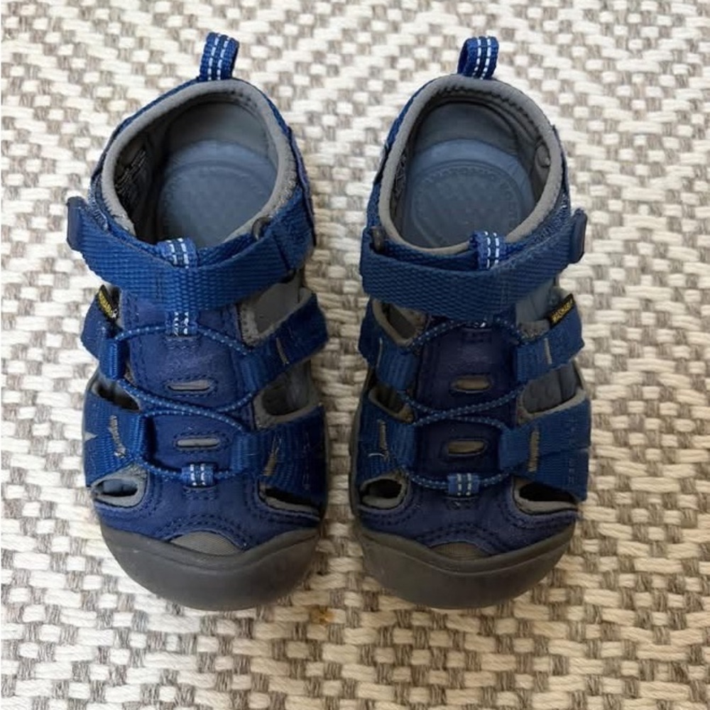 Keens Seacamp Sandals Toddler 7 Navy